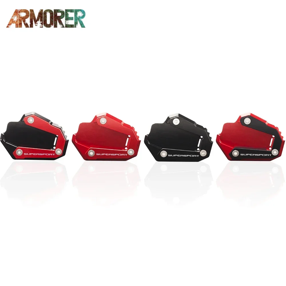 

Аксессуары для мотоциклов, боковая подставка для ног с ЧПУ, подставка-удлинитель, накладка для Ducati Supersport Super sport 950 Supersport S 2020