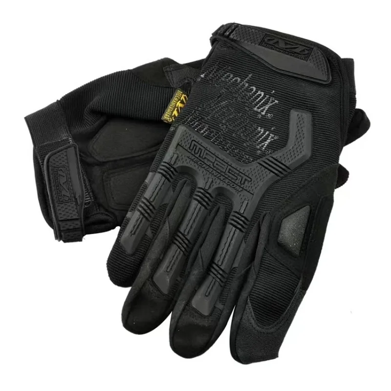 Tactical Half Full Finger Super Mechanic Long Finger Outdoor Sports Cycling Fitness Touch Screen Anti-slip Gloves