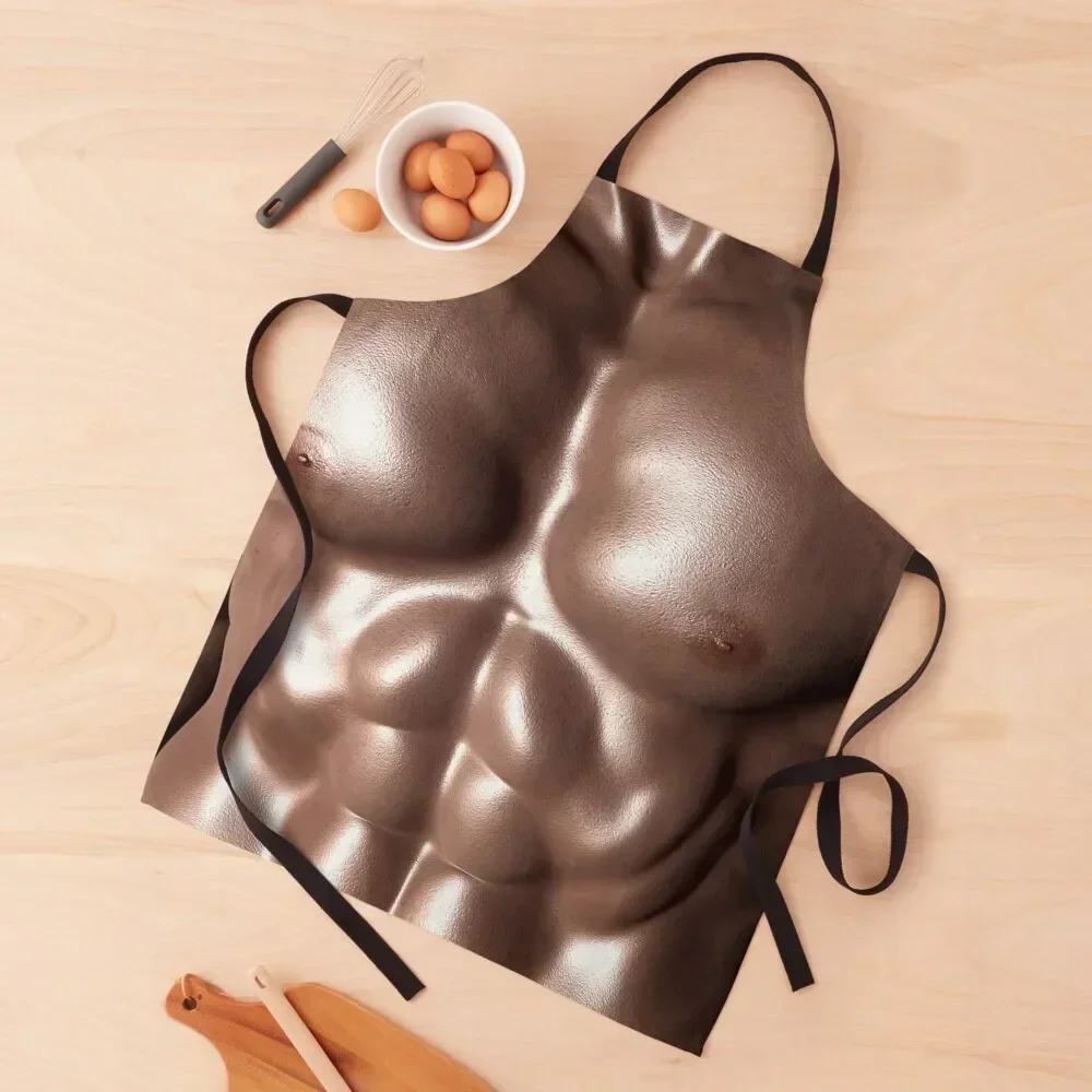 

Six Pack T-Shirt - Bodybuilder Fun Apron Cooking Kitchen Things For Home Kitchens For Men Novelties Kitchen And Home Apron