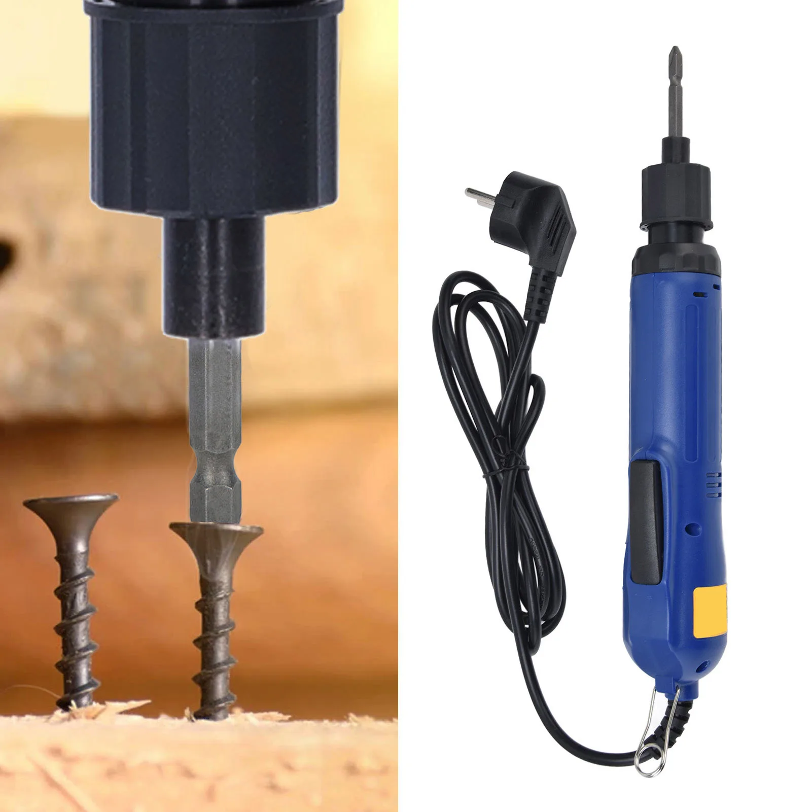 

Электрическая отвертка с высоким торсионным механизмом, шестигранная отвертка с прямой ручкой и битой, электрическая отвертка с прямой ручкой