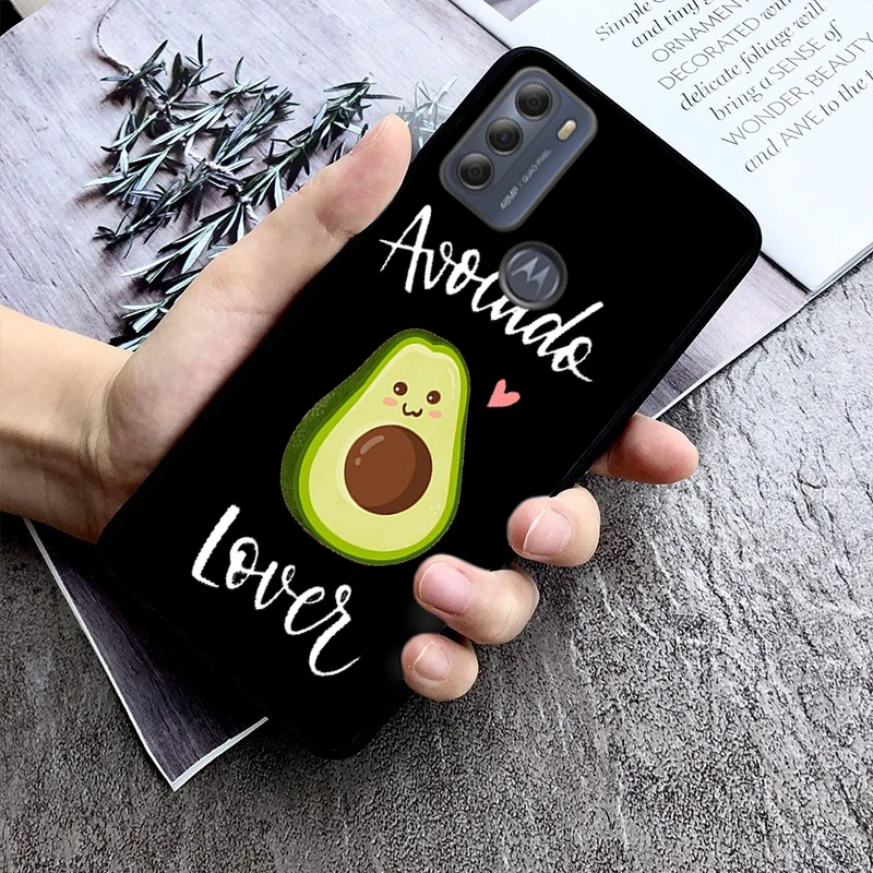 Fruit Avocado Phone Case for Motorola Moto E32 E32S E20 E40 E7 Plus Edge 40 30 Ultra Neo 20 lite G13 G9Plus GPure GStylus