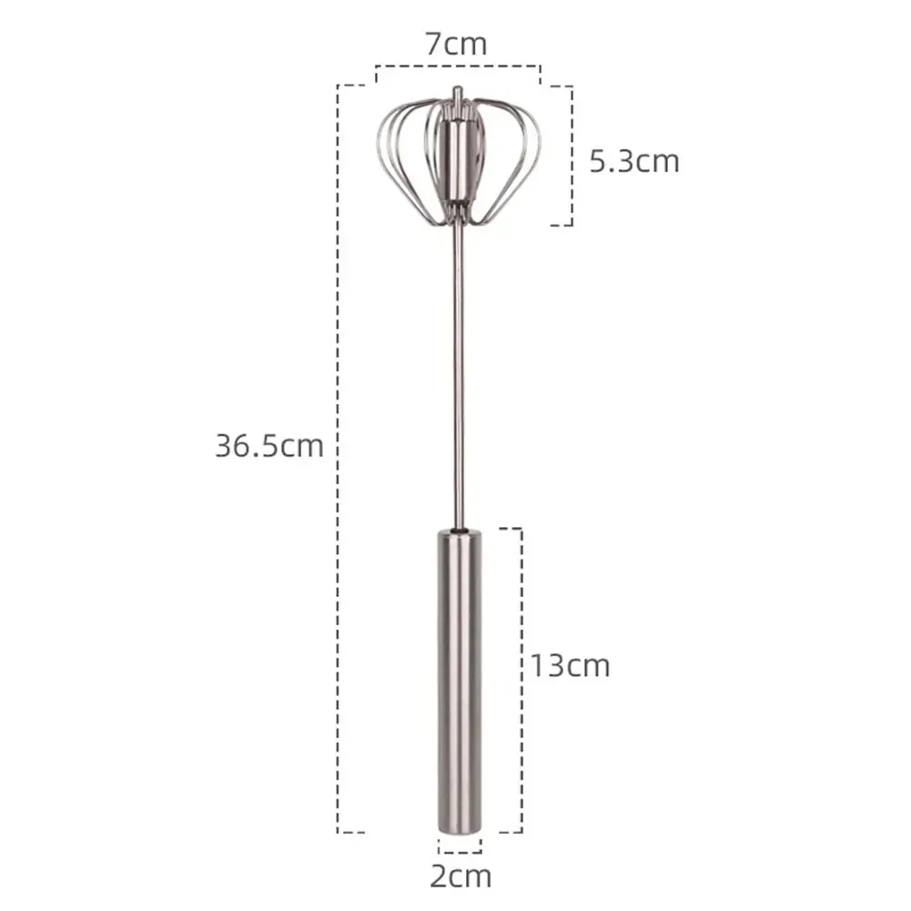 Milk Frother Semi-automatic Mixer Drink Foamer Coffee Egg Beater Whisk Latte Stirrer Kitchen Portable Handheld Foamer