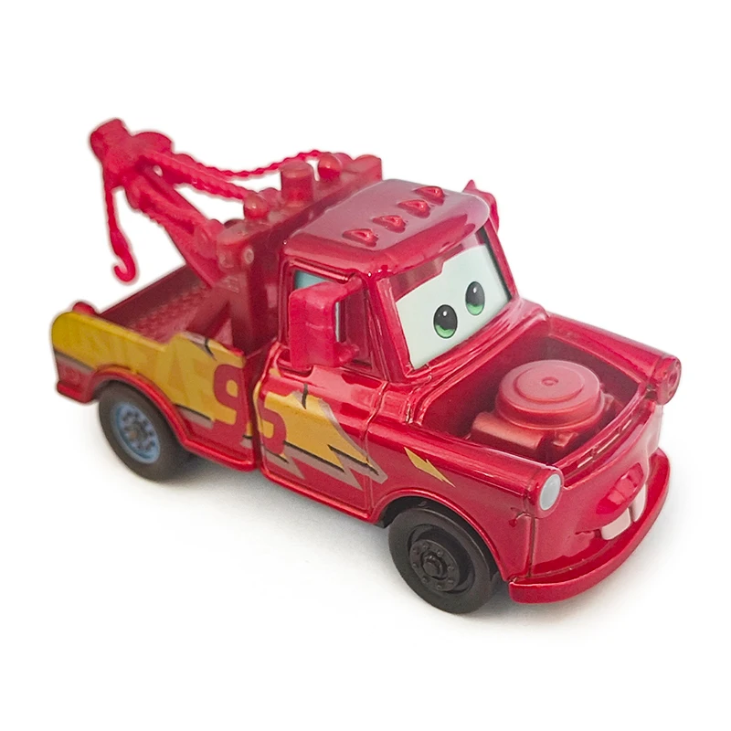 Pixar Cars 6 Styles Mater Collection 95 Lightning McQueen Diecast Metal Alloy Racing Toys Disney Toy Car 1:55 Model Kids Gifts