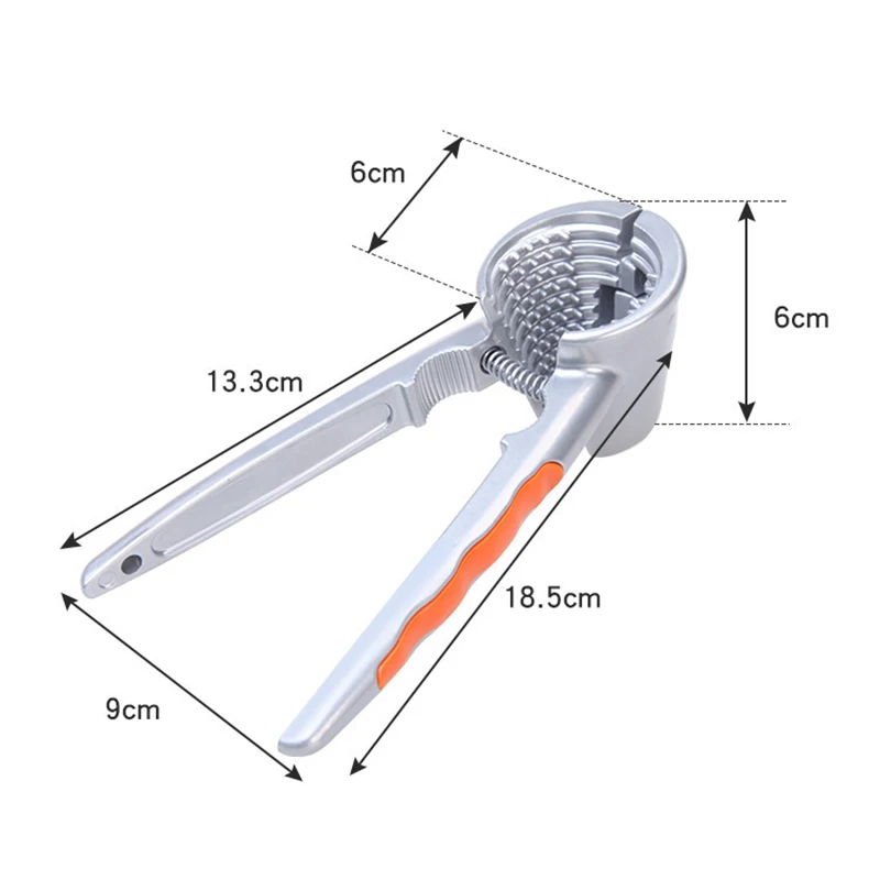 New 2024 Crack Almond Walnut Hazel Filbert Nut Kitchen Nutcracker Sheller Clip Clamp Plier Cracker Pecan Hazelnut Crack Tools