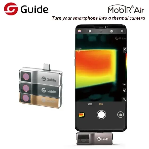 Guide Mobir Air Smartphone camera thermal for Daily Needs 120X90 Resolution