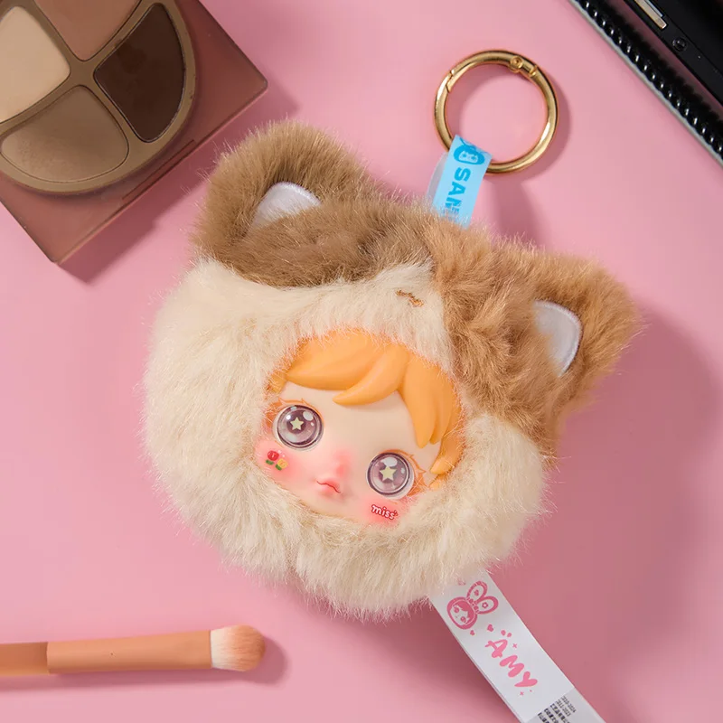 エイミー　AMY small makeup mirror シークレット　小熊 Amy Small Makeup Mirror Series Blind Box Trendy Toys Portable Cute