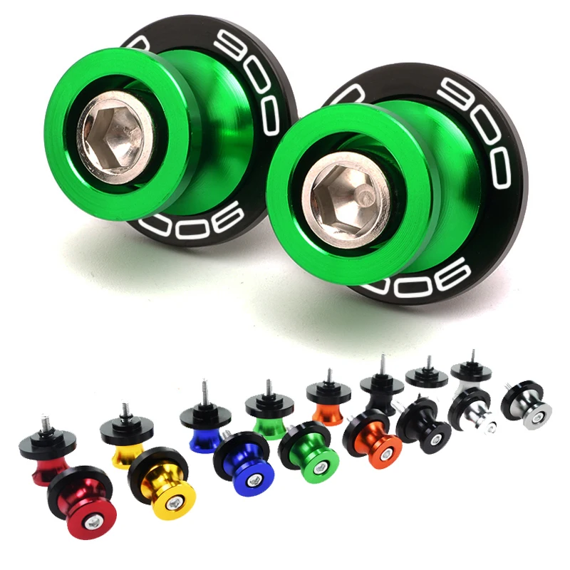 Motorcycle Accessories Aluminum M8 Stand Screws Swingarm Spools Slider For Kawasaki Z900 Z900RS SE 2017-2024 2023 2022