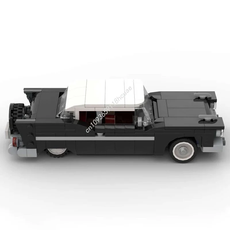 326pcs MOC Bowtie Impala Black City Champions Supercar Model Bouwstenen Verjaardag Kids Architectuur Ambachtelijke Speelgoed Kerstcadeau