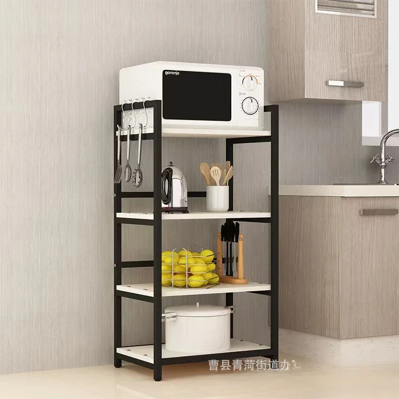 Wholesale kitchen shelves, floor-to-ceiling, non-perforated spices, countertops, ovens, storage cabinets, microwave ovens, multi