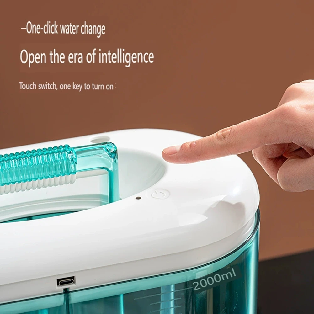 

Электрический насос YWDZ-Dual 3000 мл для замены воды в аквариуме, автоматический очиститель и сменщик воды для аквариумов