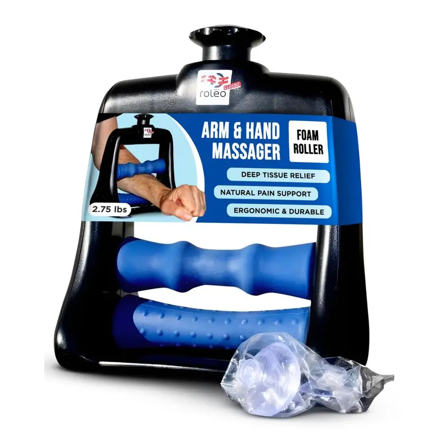 

Массажер для рук и рук. Портативный ролик для облегчения боли в глубоких тканей предплечья, рук и запястьях. Сильный терапевтический массаж. Изобренен