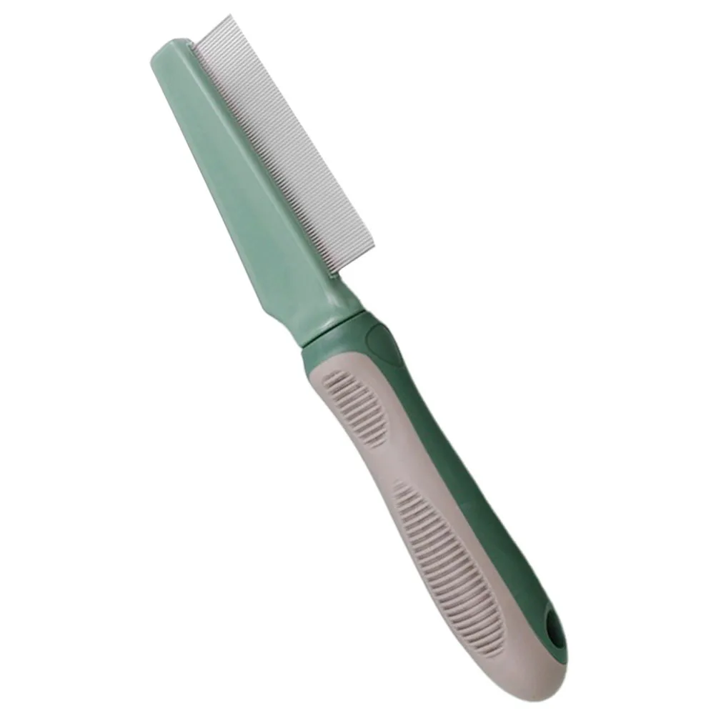 

Multi-Functional Pet Comb Removing Floating Hair Cat Dog Grooming Comb Dense Metal Teeth Comfortable Handle Portable Detangling