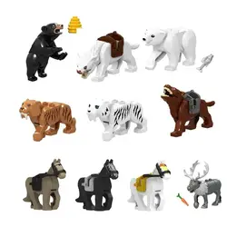 Brighten Your Home or Office with Adorable Animal Building Blocks - Perfect Gift for Boys and Girls!