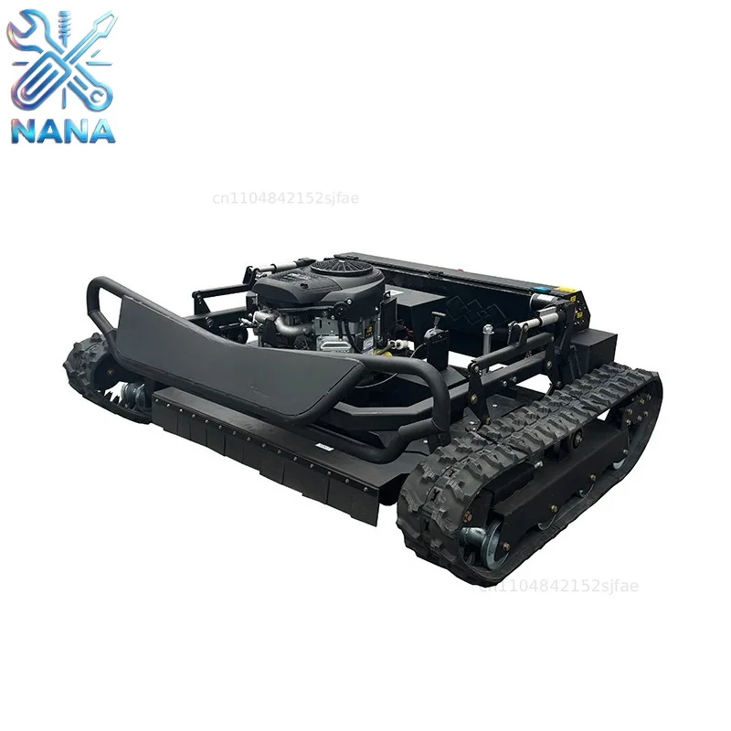 Commercial Remote Control Lawn Mower,1300mm Cutting Width ,Waterproof Design for Large Fields10-70°All-terrain Crawler Mower