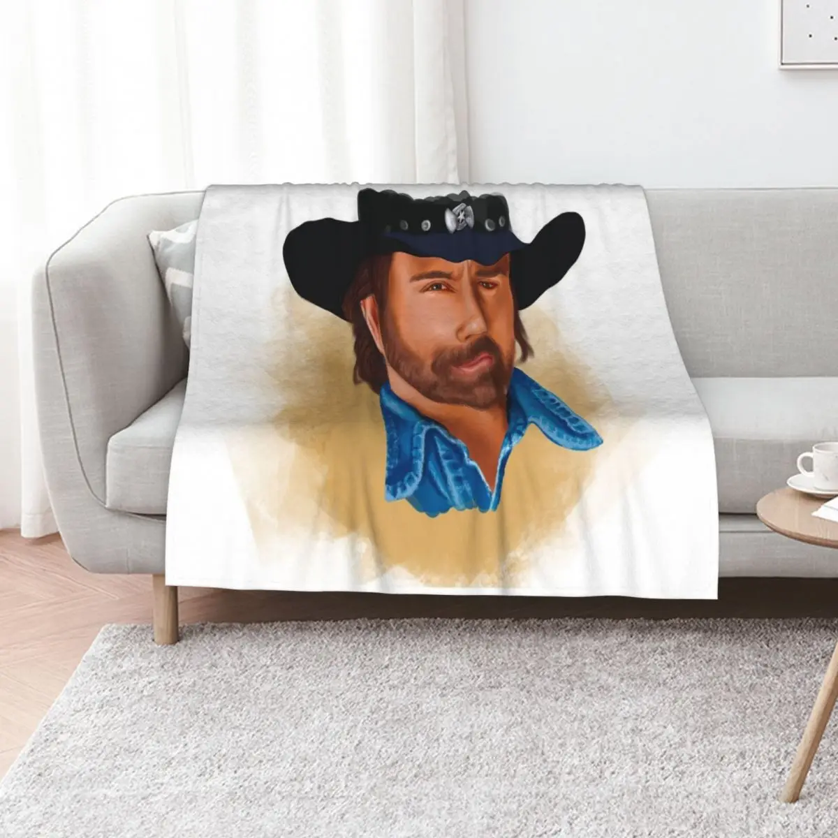

Walker Texas Ranger Throw Blanket Polar cosplay anime Cute Extra Large Throw Blankets