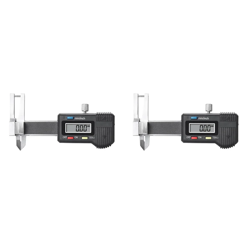 

A47U 2Pcs 0-25Mm Jewelry Digital Caliper Gauge, Micro-Electronic Digital Display Triple Use Ruler Thickness Measuring Caliper