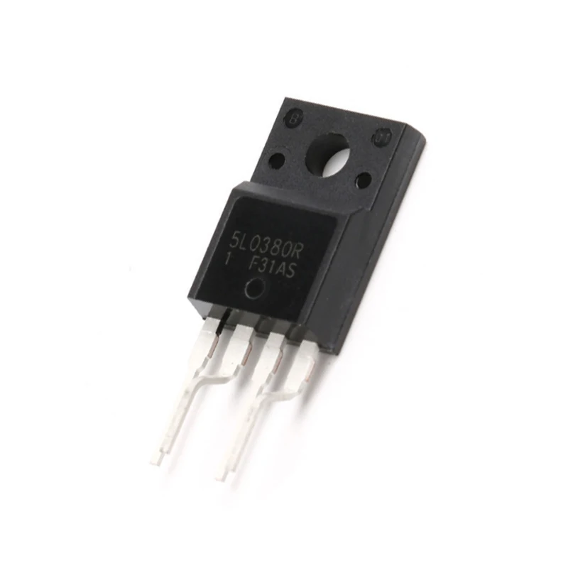 

10PCS KA5L0380RYDTU，Device marking:5L0380R ，TO-220-4 ，AC/DC Converters 3A/800V 50KHz Power Switch New Original