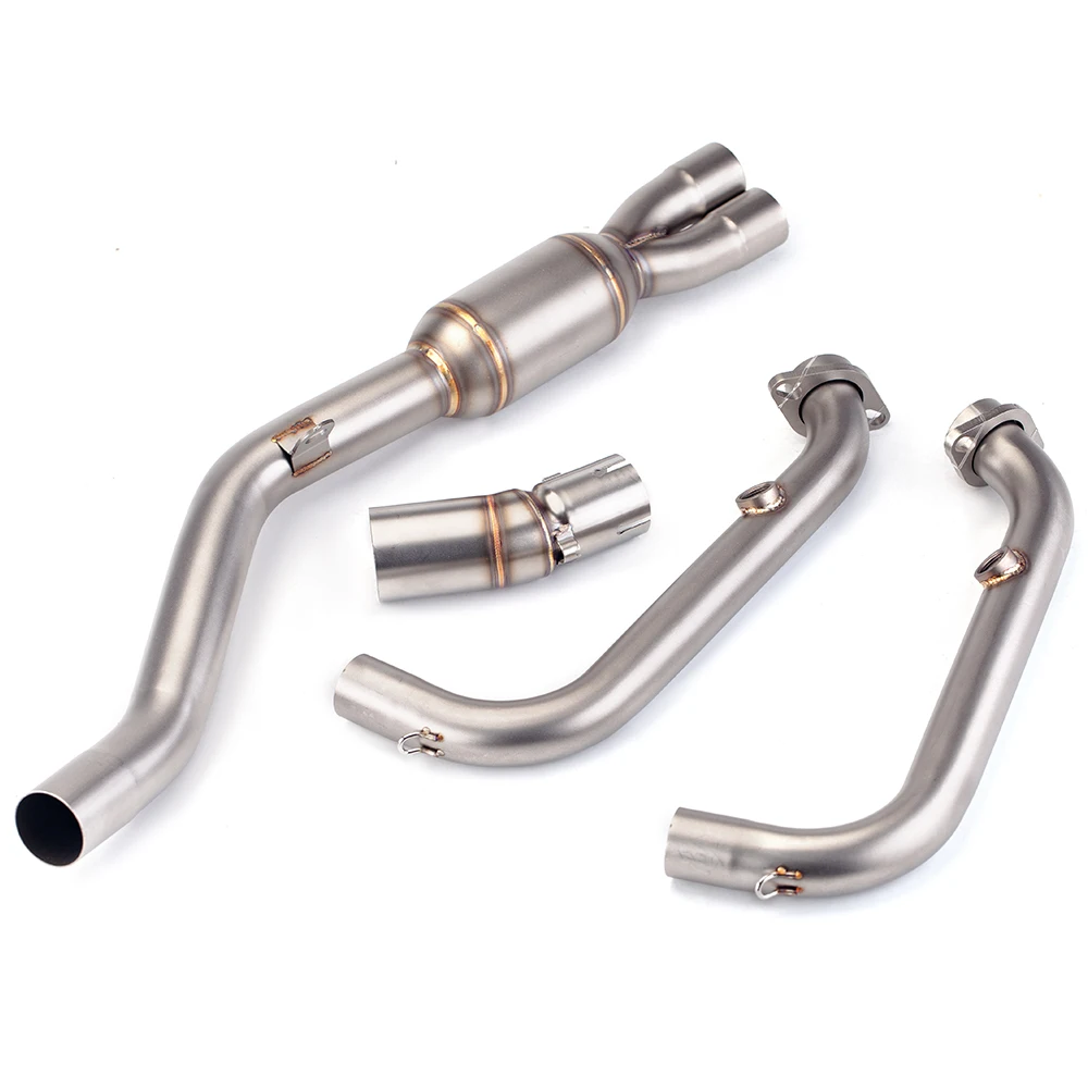 

Motorcycle Exhaust System Stainless Steel for Spring Breeze 450SR Front Tail Section Combination for Modification-Exhaust Pipe