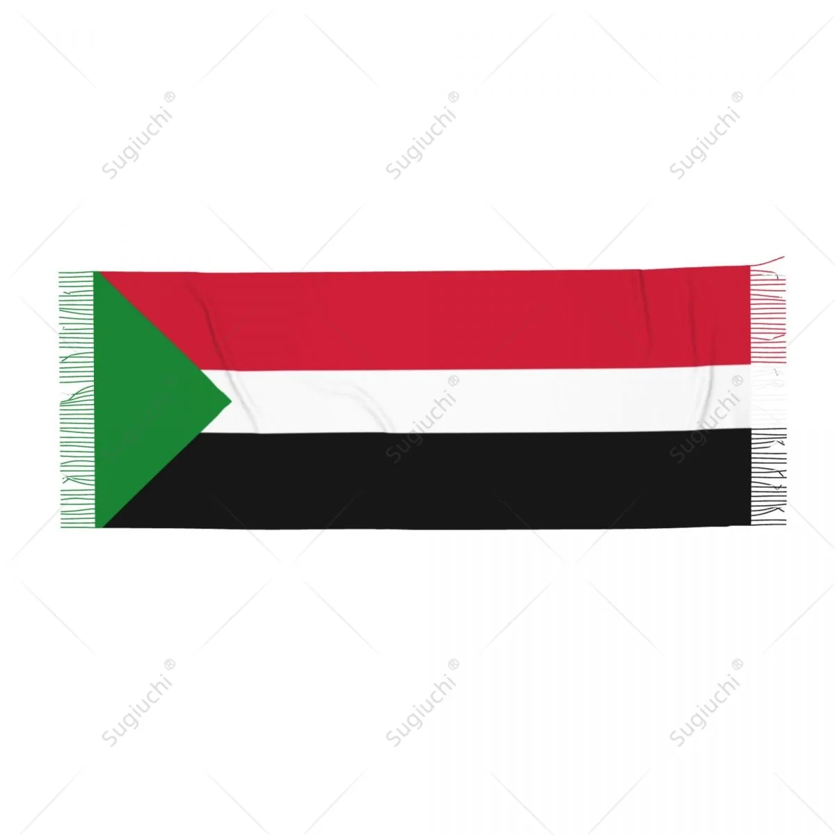 South Sudan Flag Scarf Pashmina Warm Scarves Shawl Wrap Hijab Spring Winter Multifunction Unisex