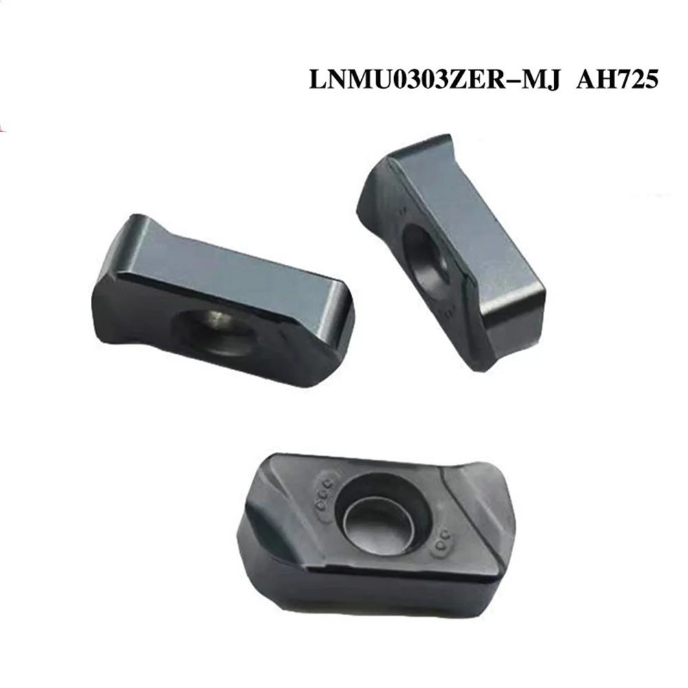 Insert LNMU0303ZER MJ AH725 AH130 100% Original Tungaloy Carbide inserts CNC Lathe Tools External Turning Blade Tools for Steel