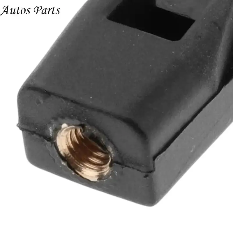 57BA Boat Control Cable End Fitting Set, 2-Piece Terminal Parts for Marine Box Service with ABS Housing Detail and