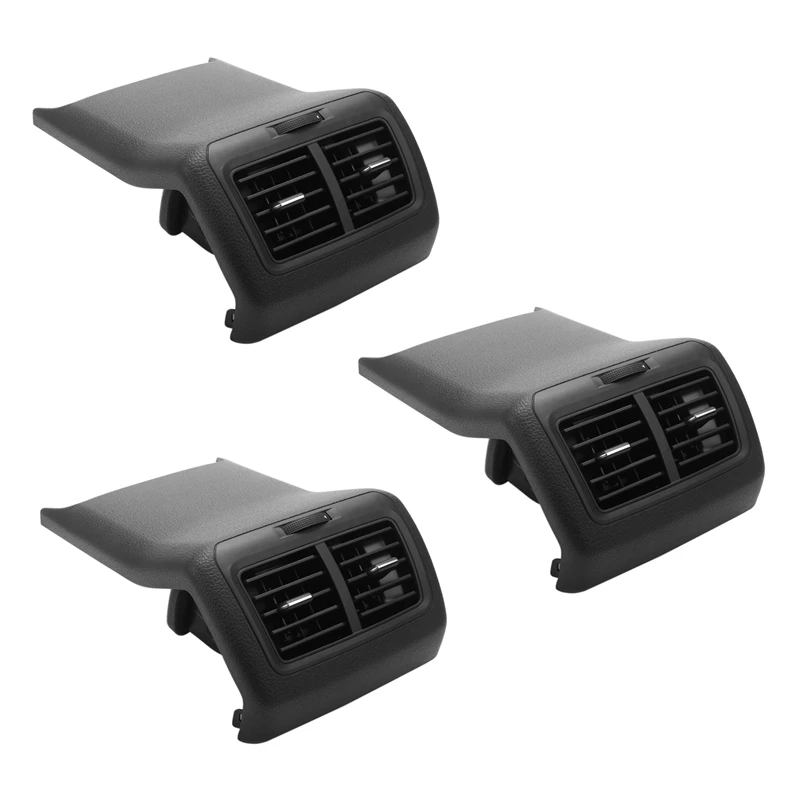 3X Rear Armpit Rear Air Outlet Air Conditioning Air Outlet Belt Cover Plate 5GG 819 203 For Golf 7 MK7