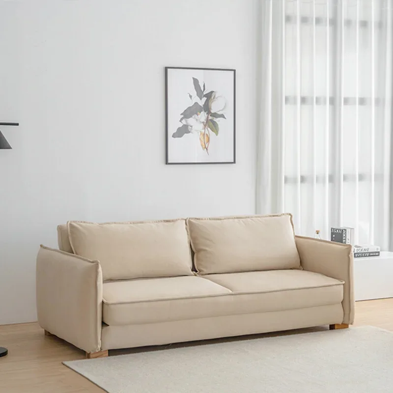 رغوة الخشب الأرائك الناعمة الحديثة طوي مربع مصمم غرفة المعيشة أريكة سرير نفث صالة Divano Letto Pieghevole أثاث المنزل