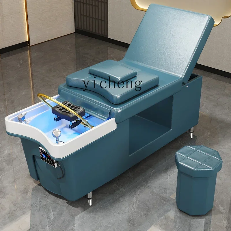 DSA  water storage type water circulation shampoo bed is dedicated to beauty salons, and the barber shop is free to connect