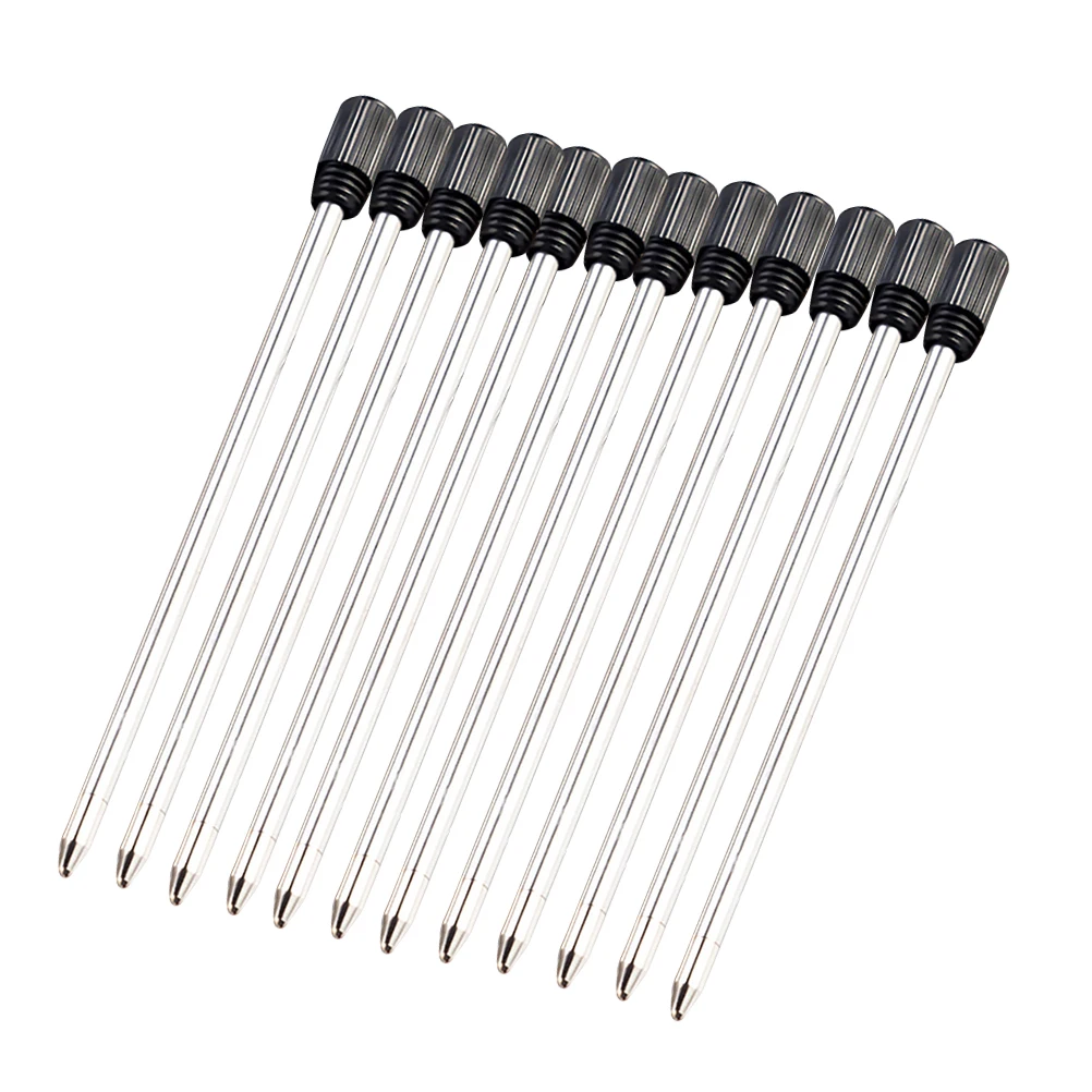 

12 Pcs Metal Refill Cross Pen Refills Ball Point for Comfortable Writing