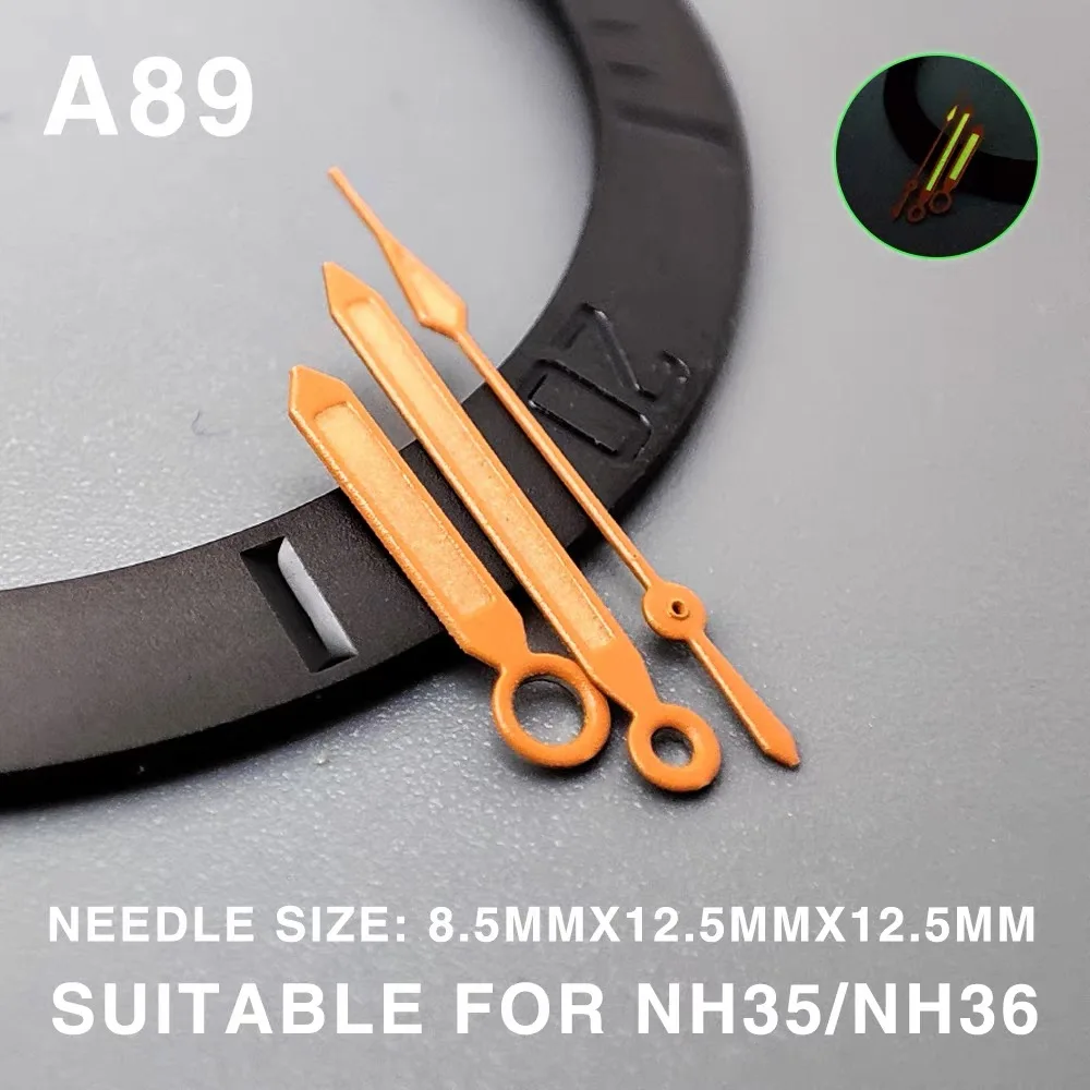 Grün Leuchtende Uhrzeiger Passend für Japan Seiko Submarine NH35 NH36/4R/7S Uhrwerk Gehäuse Zifferblatt Modifikationsteile – Detail 4