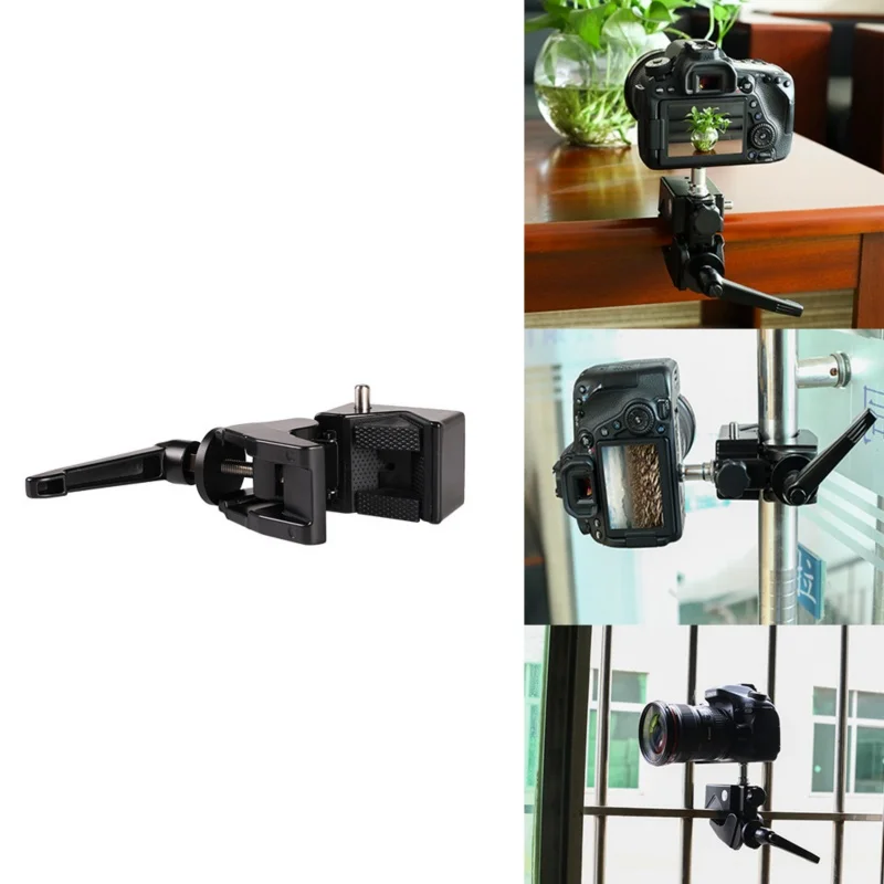 Szczypce zaciskowe z pazurem kraba Szczypce Uchwyt zaciskowy do statywu aparatu Monopod Studio Uchwyt lampy błyskowej Statyw Ramię Monopod Akcesoria