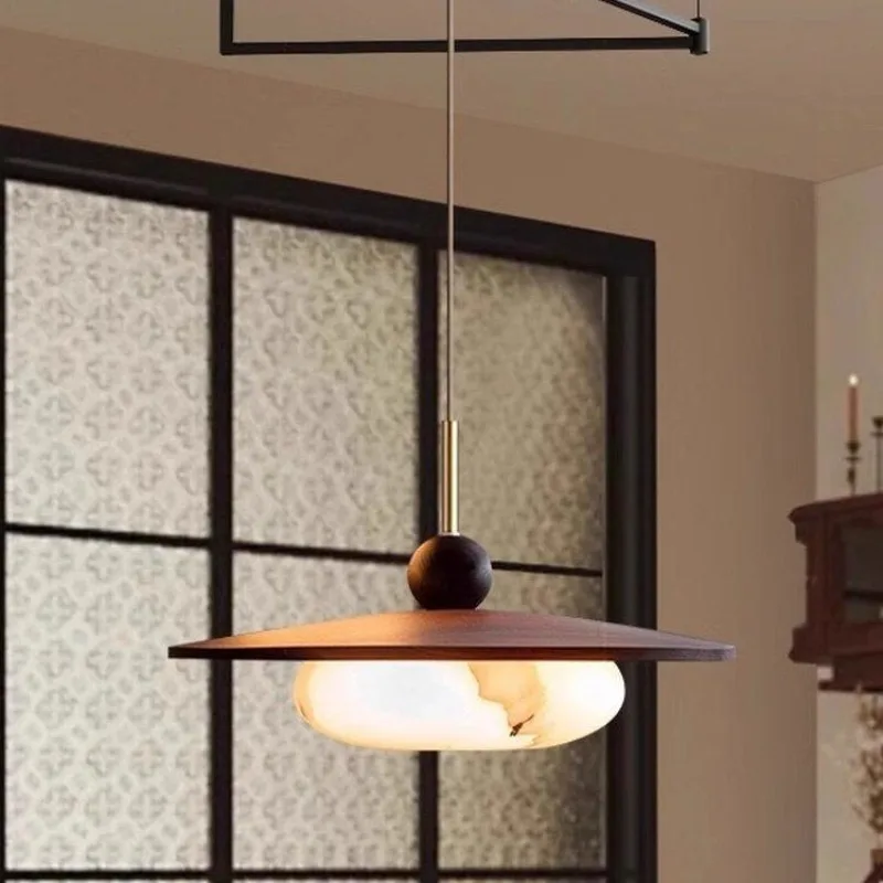 Medieval restaurant chandelier, designer creative retro rocker arm can be displaced dining table bar art lamp