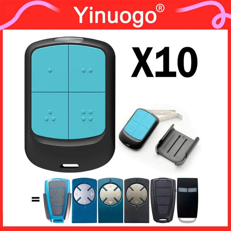 

10pcs POWERTECH PR2 PR4 PR1 Gate Remote Control Control 433MHz Rolling Code Compatible With Powertech Sliding Gate Opener