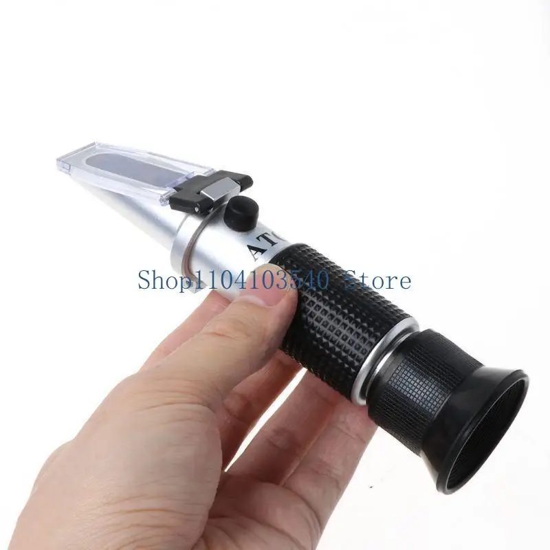 02DC Refractómetro contra probador anti congelado para verificar punto congelación del automóvil