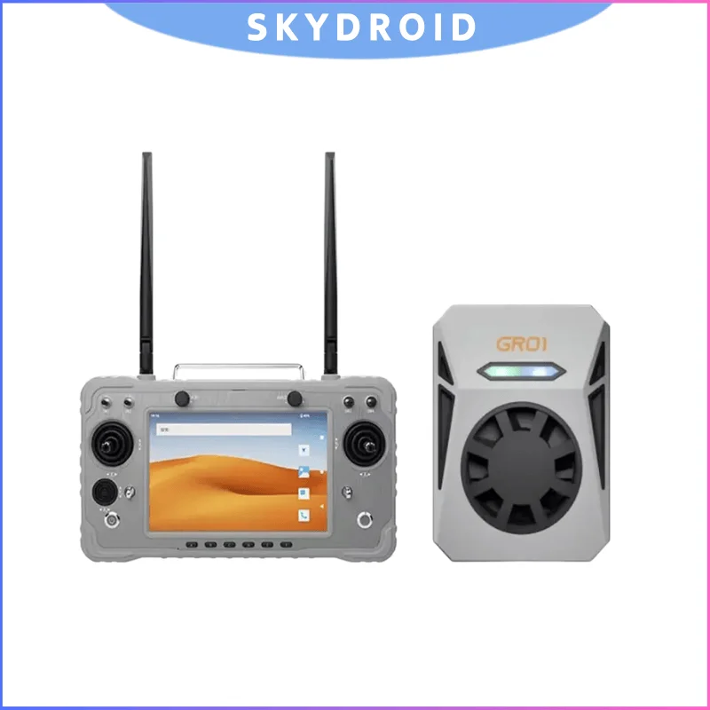 

SKYDROID G16 HD FPV Remote Controller, Integrated Pan-Tilt Camera & Digital Video Transmission, Dual Band for Long Range Drone
