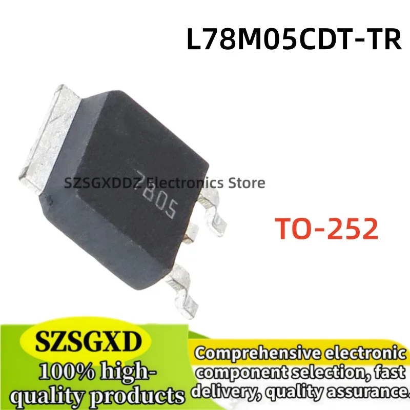 5-10-30-50 pcs/lot 100% new original TO252 78M05 L78M05CDT-TR Genuine Chip Packing TO-252
