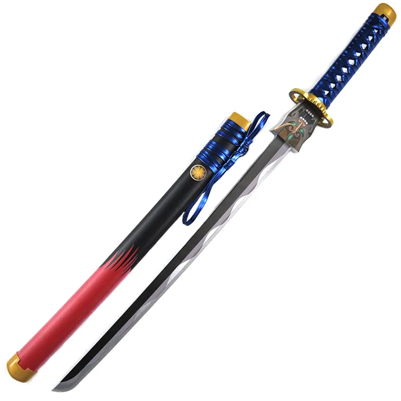 81cm/31.89in Valorant Miecze Samurajskie Akcesoria do Gry Model Broni Rekwizyty Cosplay Bambus Onimaru Kunitsuna Ozdoby Zabawki Plenerowe