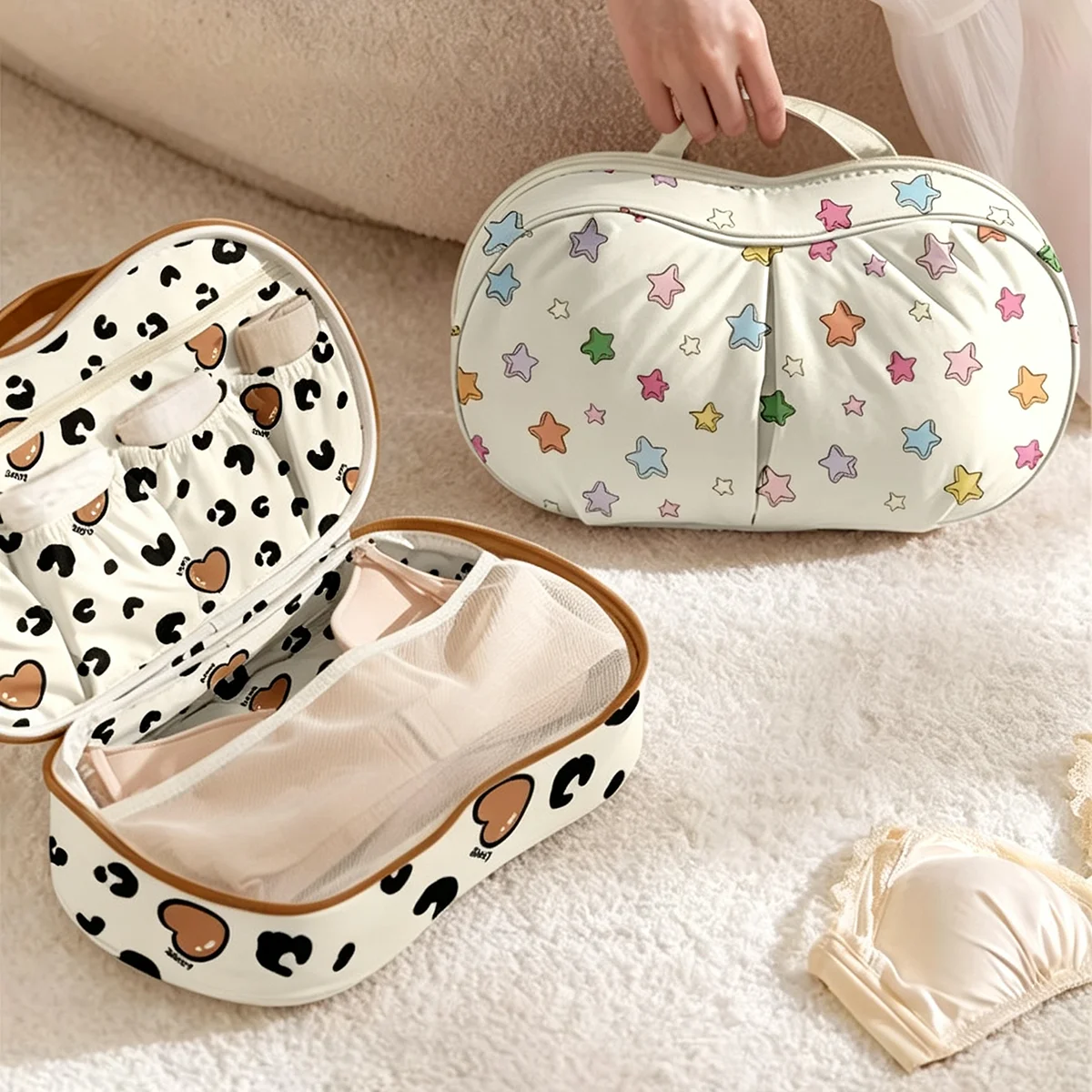 New Underwear Storage Bag Travel Close-fitting Clothing Storage Bag Bra Underwear Socks Finishing Bag Portable and Ultra-light view 2