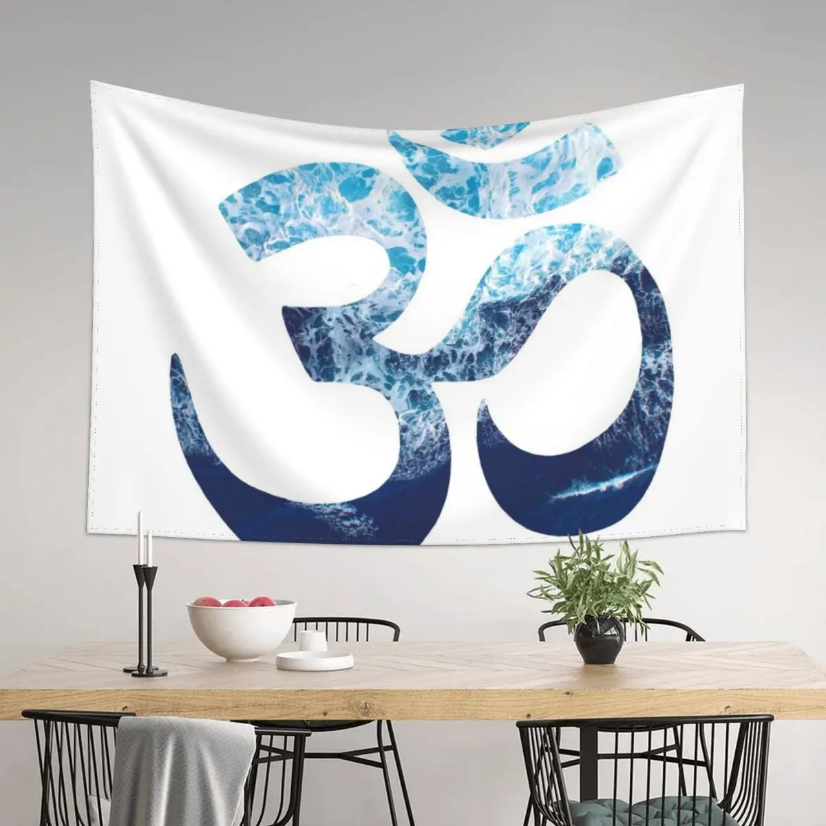 

Sea Foam Om Tapestry Wall Tapestries For Bedroom Home Decorations Aesthetic Wall Carpet Tapestry