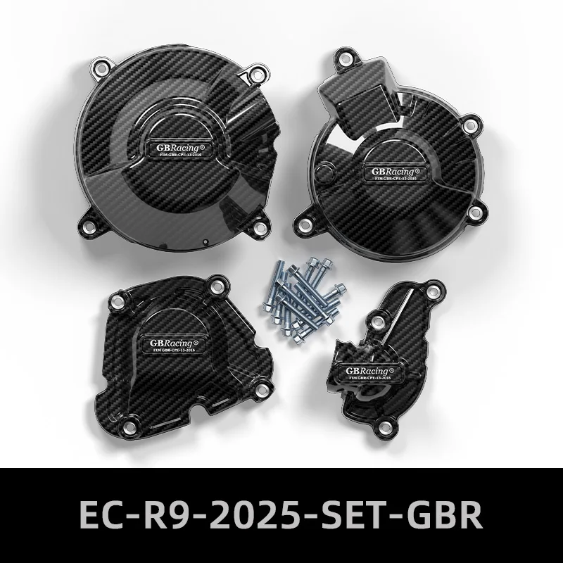 For YAMAHA MT09 TRACER GT 2021 to 2025 Clutch & Pulse Pump Covers, Engine Protect Cover For Motorcycle Body & Frames Safety