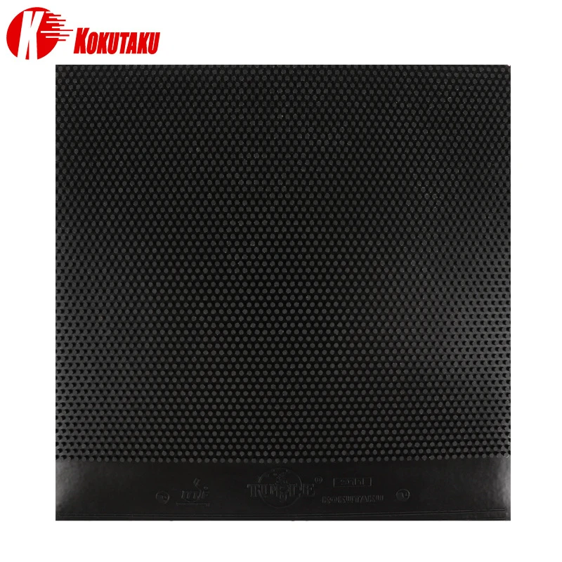 KOKUTAKU Tulip 911 Long Pips-out Rubber Sheet with 0.6mm Spong Long Pimples Rubber OX for Defensive Choppers