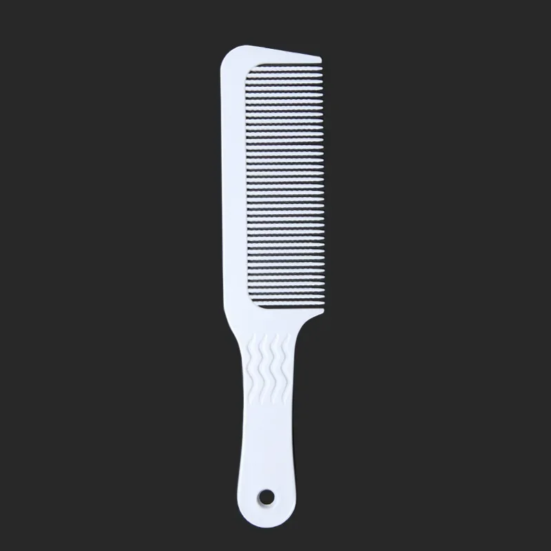 Professionelle Salon Barber Haar Clipper Zubehör Flach Kopf Cut Kamm Anti-statische Haar Styling Breite Zahn Männer Geschnitten Haar pinsel 1pc