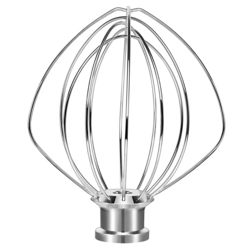 Stainless Steel Whisk Attachment for 4.5 Quart Tilt-Head Stand Mixer 6-Wire Whip Drop Shipping