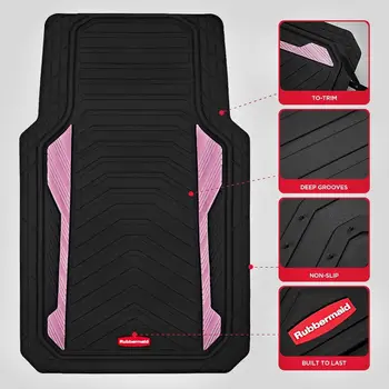 10 最佳銷售 粉紅色汽車腳墊 - №6