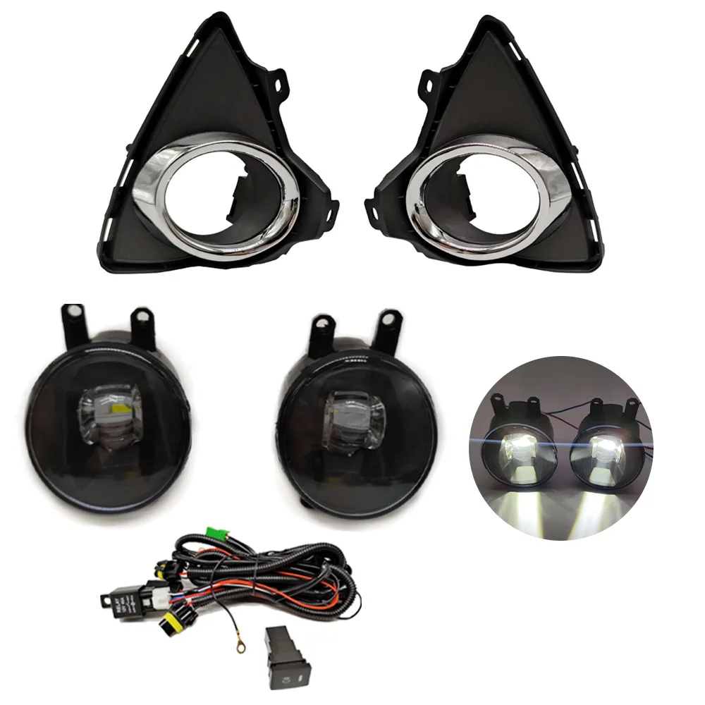 

1 Set Front Bumper Day Light Foglight Fog Light Foglight for Toyota Corolla Auris 2014 2015