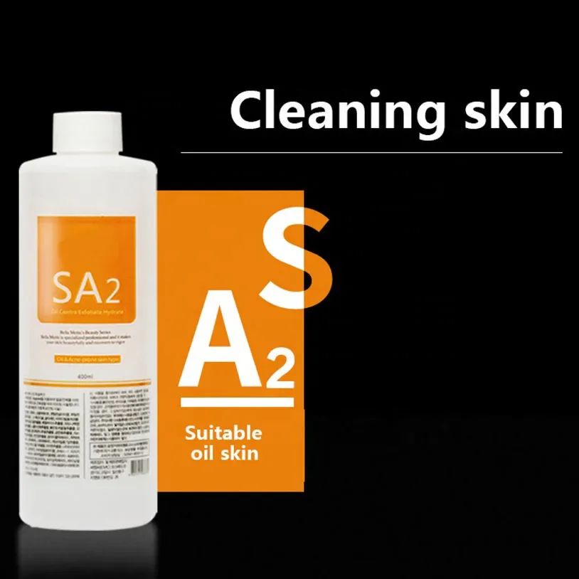 Suero Facial líquido de 400ML, solución Aqua Peel AS1 SA2 AO3 para máquina hidrafacial, cuidado de la piel, reparación de limpieza profunda