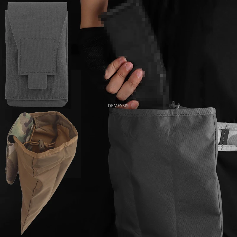 

Тактический чехол для дампа MOLLE, складная сумка для страйкбола, сумка для восстановления, пакет для хранения журналов для быстрого развертывания, держатель для охотничьего снаряжения