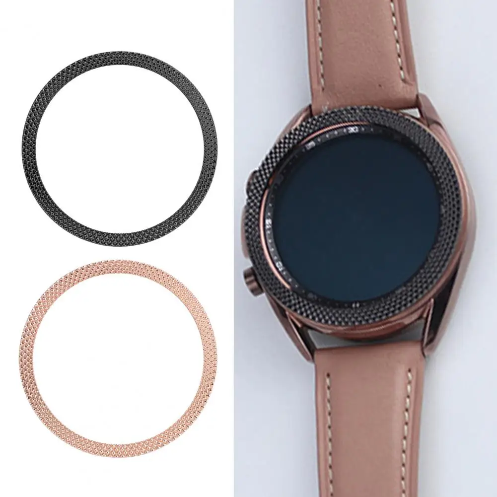 Watch Ring Cover Hard Stainless Watch Accessories Decorative Watch Bezel Cover Wristwatch Bezel Easy Installation