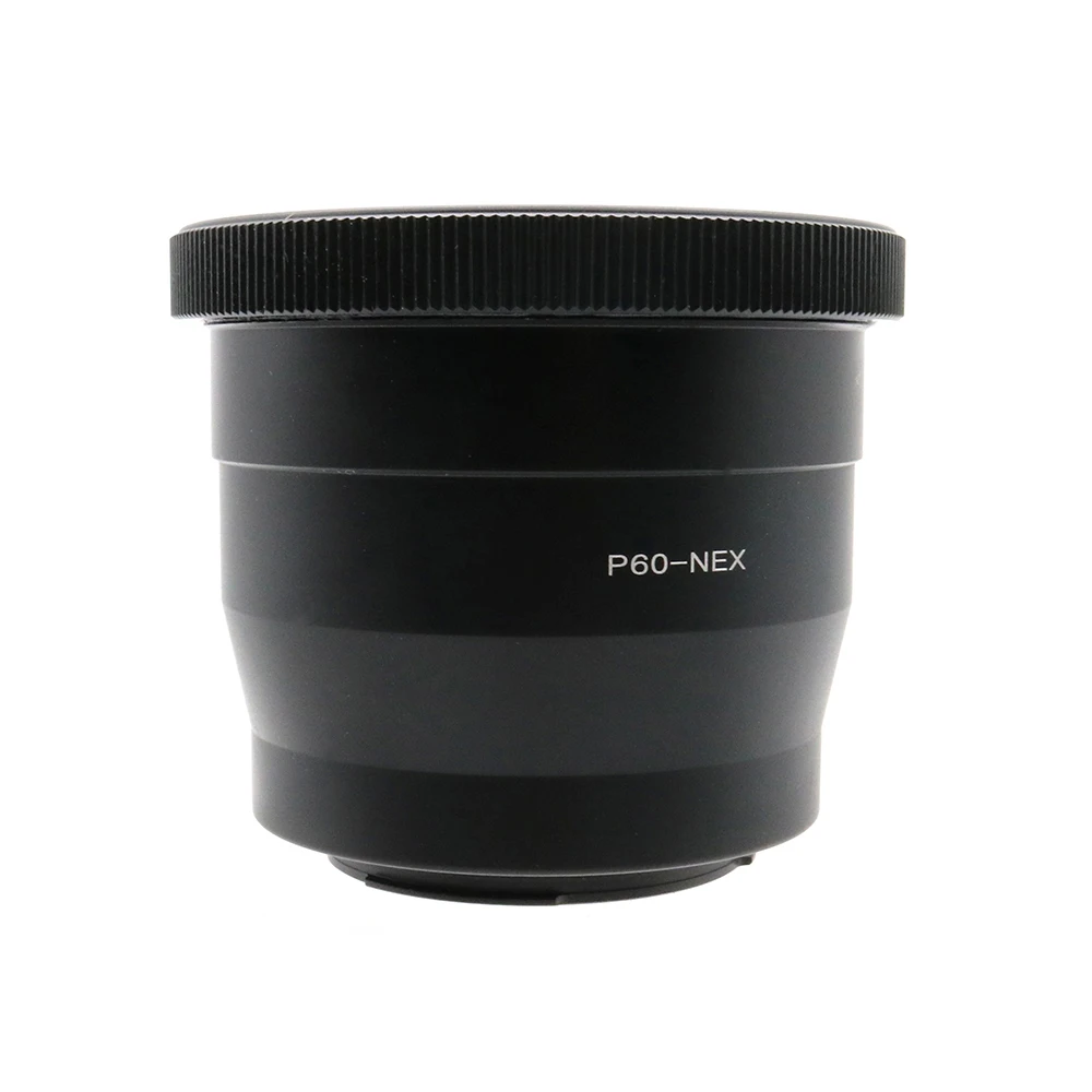 Adaptador de montaje de P60-NEX para lente Pentacon 6 P60/Kiev a Sony NEX E adaptador de montaje de cámara NEX A7 A7R VG900 A6000