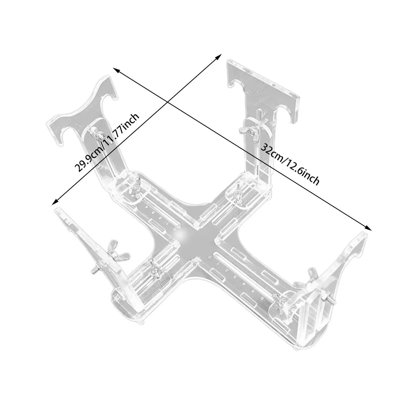 Aircraft Model Spray Painting Rack Airplane Model Display Stand Stable Hobby Model Holder Multiuse for Household Dorm Men Women